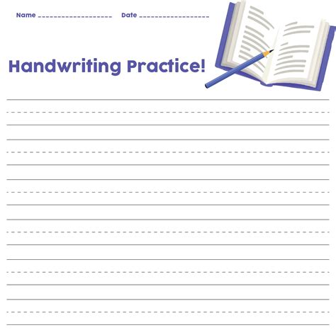 Handwriting Lines Printable Sheets for Adults