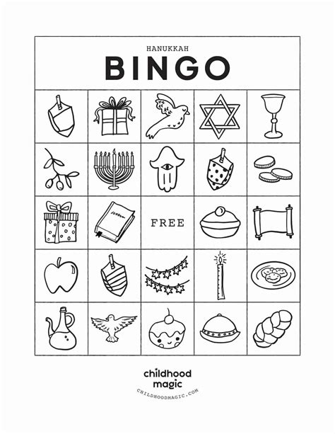 Hanukkah Bingo Tips