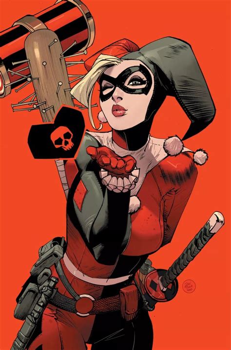 Harley Quinn Comic Art