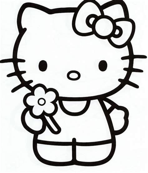 Hello Kitty Coloring Sheets Printables Image 10