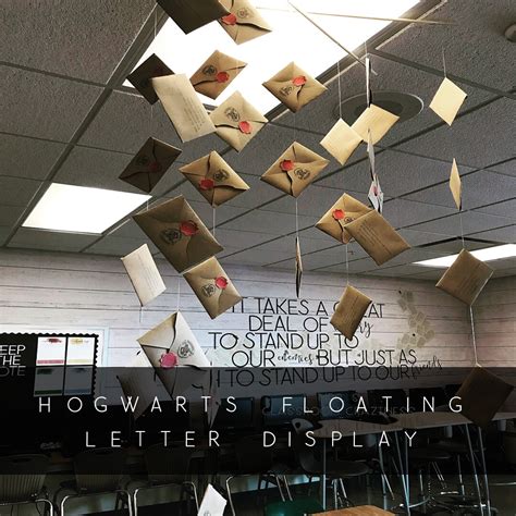 Hogwarts Letter Display