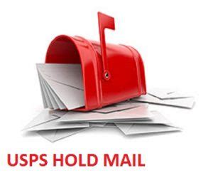 Hold Mail Mail Request