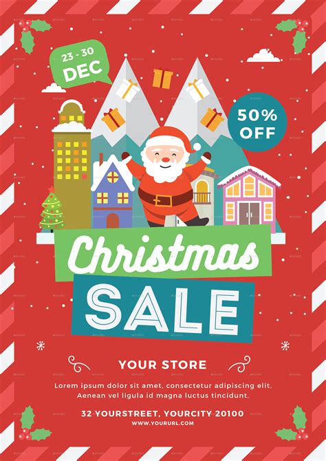 Holiday Sale Flyer Design