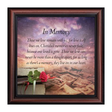 Honoring a Loved One's Memory