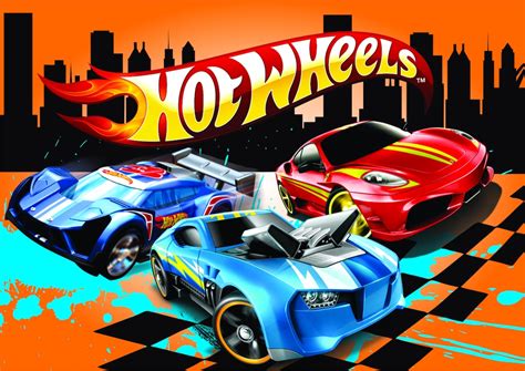 Hot Wheels City Backdrop