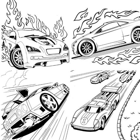 Hot Wheels Coloring Pages Image 7