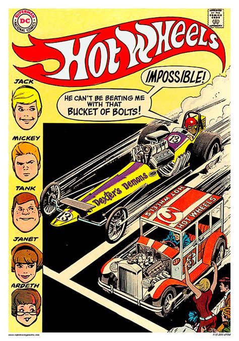 Hot Wheels Racing Poster