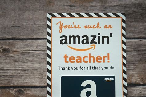 How to Personalize an Amazon Gift Card for Teachers