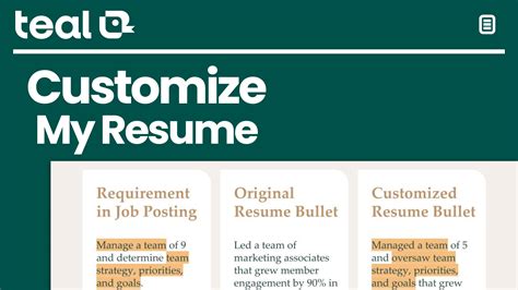 How to Tailor Your Resume to the Job