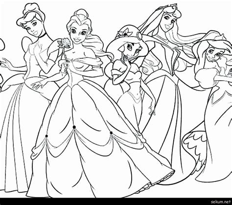 Create Disney Princess Coloring Printables