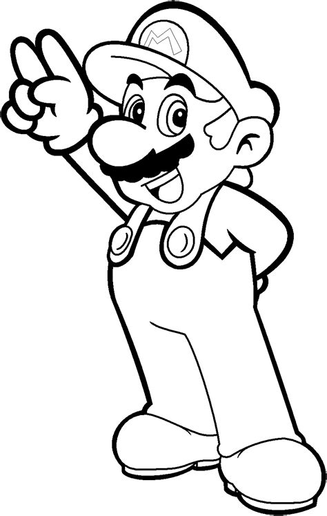 How to create your own Mario coloring sheets