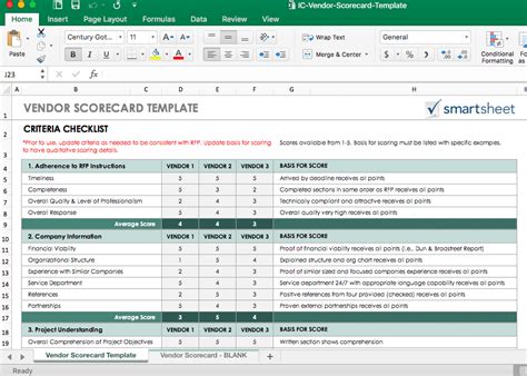 How to Create an RFP Scoring Template