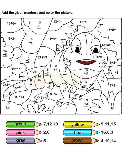 How to Incorporate Math Color Sheets into Your Child's Learning Routine