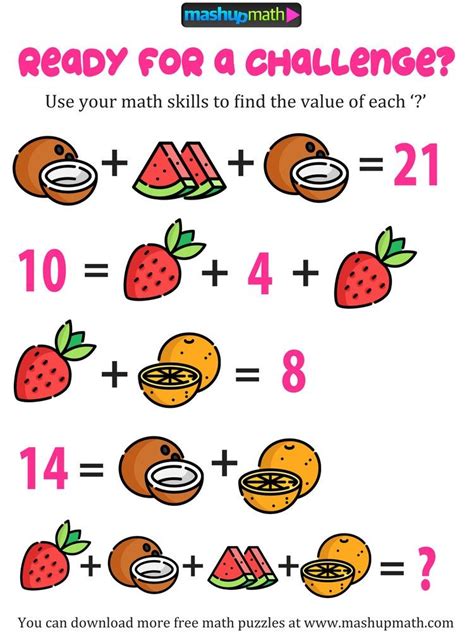 How to Use Math Puzzle Printables Effectively