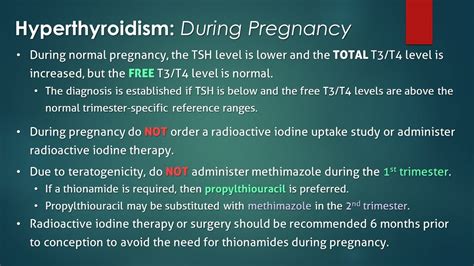 Hyperthyroidism and Pregnancy