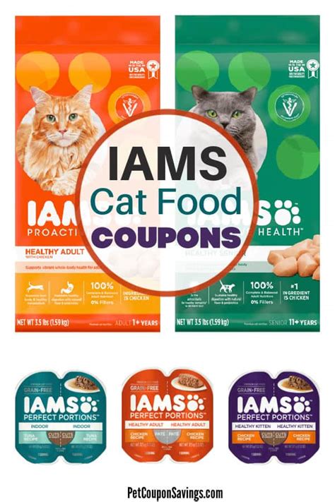 Iams Cat Food Coupons