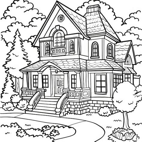 Ideal Coloring Pages for Relaxation