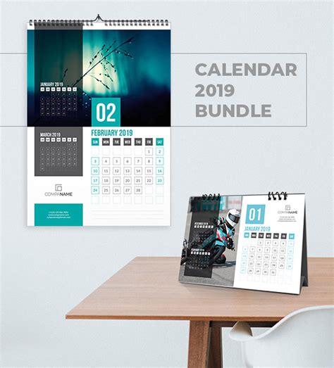 InDesign Calendar Templates