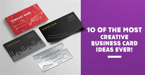 Innovative Business Card Designs