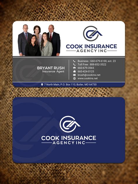 Insurance Card Designs