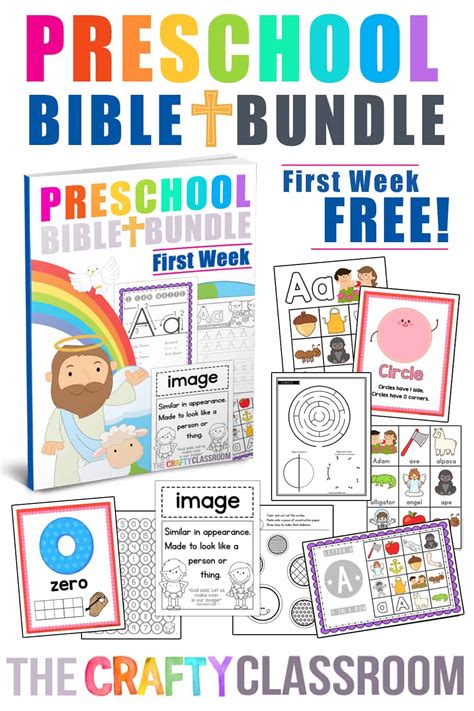 Integrating Christian Preschool Printables