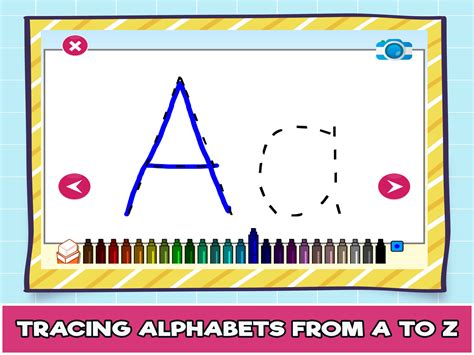 Interactive Alphabet Tracing