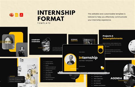 Internship Presentation Template Best Practices