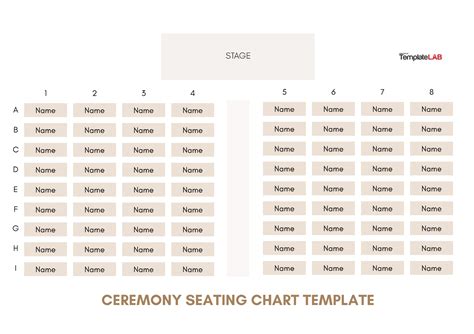 Introduction to Editable Seating Chart Templates