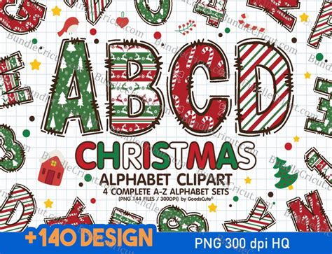 Introduction to 5 Merry Christmas Alphabet Letters