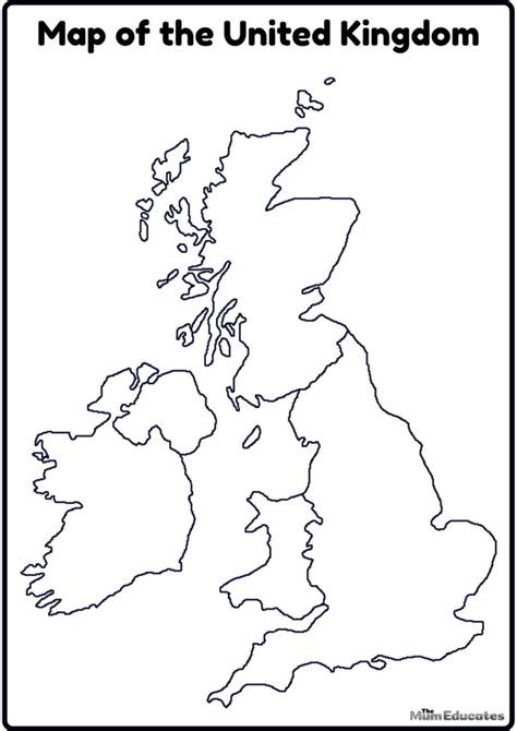 Introduction to Blank Uk Maps