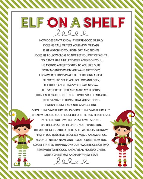 Introduction to Elf Printables