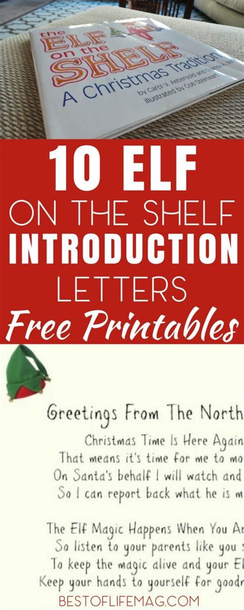 Introduction to Elf on the Shelf Letters