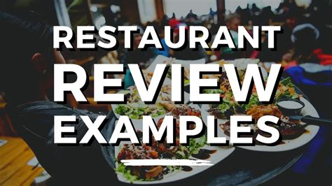 Introduction to Restaurant Guides