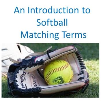 Introduction to Softball Certs