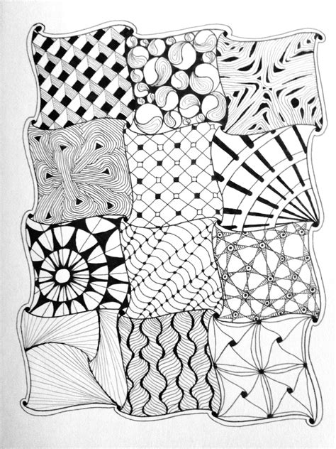 Introduction to Zentangle Patterns