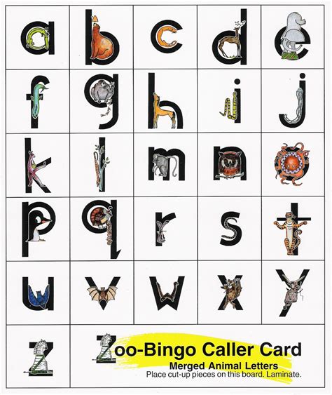 Introduction to Zoo Phonics Printables