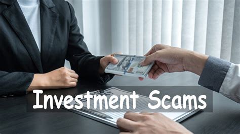 Description of Investment Scams