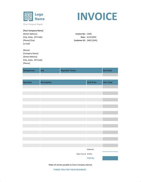 Invoice Template