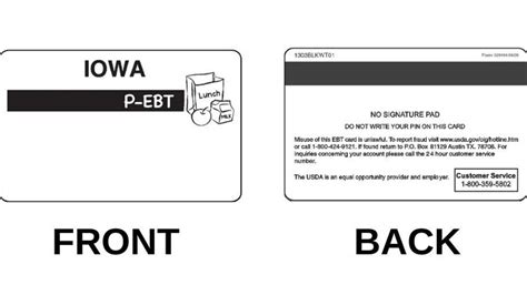 Iowa Ebt Card Image 2