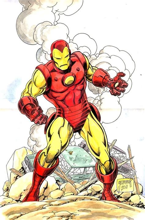 Iron Man Comic Art