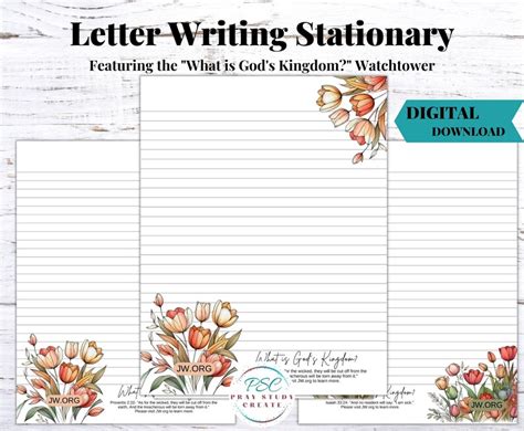 JW Letter Writing Tools