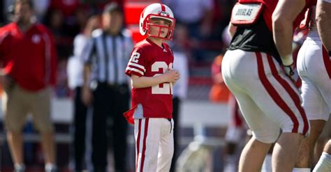 Jack Hoffman with his football team