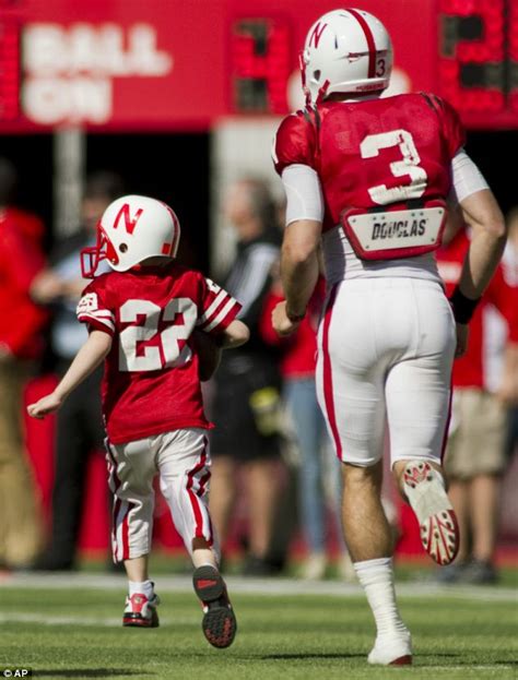 Jack Hoffman at a football game