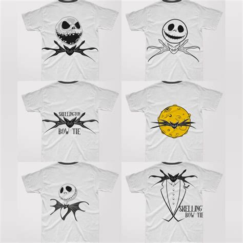 Jack Skellington Bow Tie Template Design