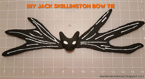 Jack Skellington Bow Tie Template Example