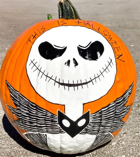 Jack Skellington Pumpkin Carving