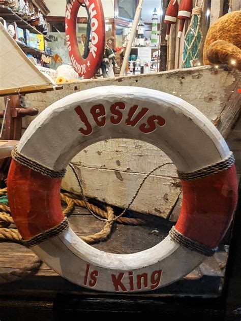 Description of Jesus as a Lifesaver