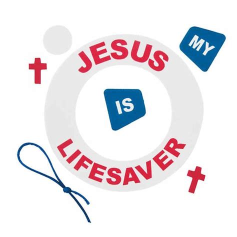 Jesus My Lifesaver Printable Example