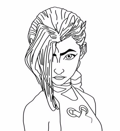 Jinx Coloring Pages