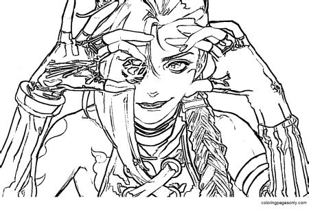 Jinx Coloring Pages